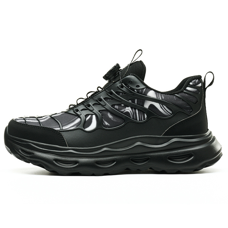 Rotating Button Men's Lightweight And Comfortable Labor Protection Shoes foto 4
