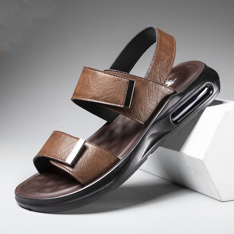 Casual Platform Beach Shoes Men's Summer Wear Dual-use foto 4