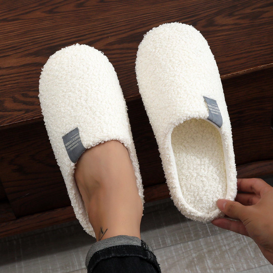Simple, Lightweight And Silent Indoor Couple Slippers foto 2