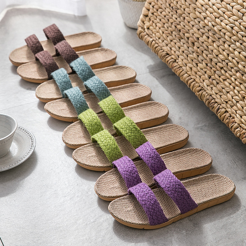 Women's Indoor Floor Platform Non-slip Flip-flops Household Slippers foto 5