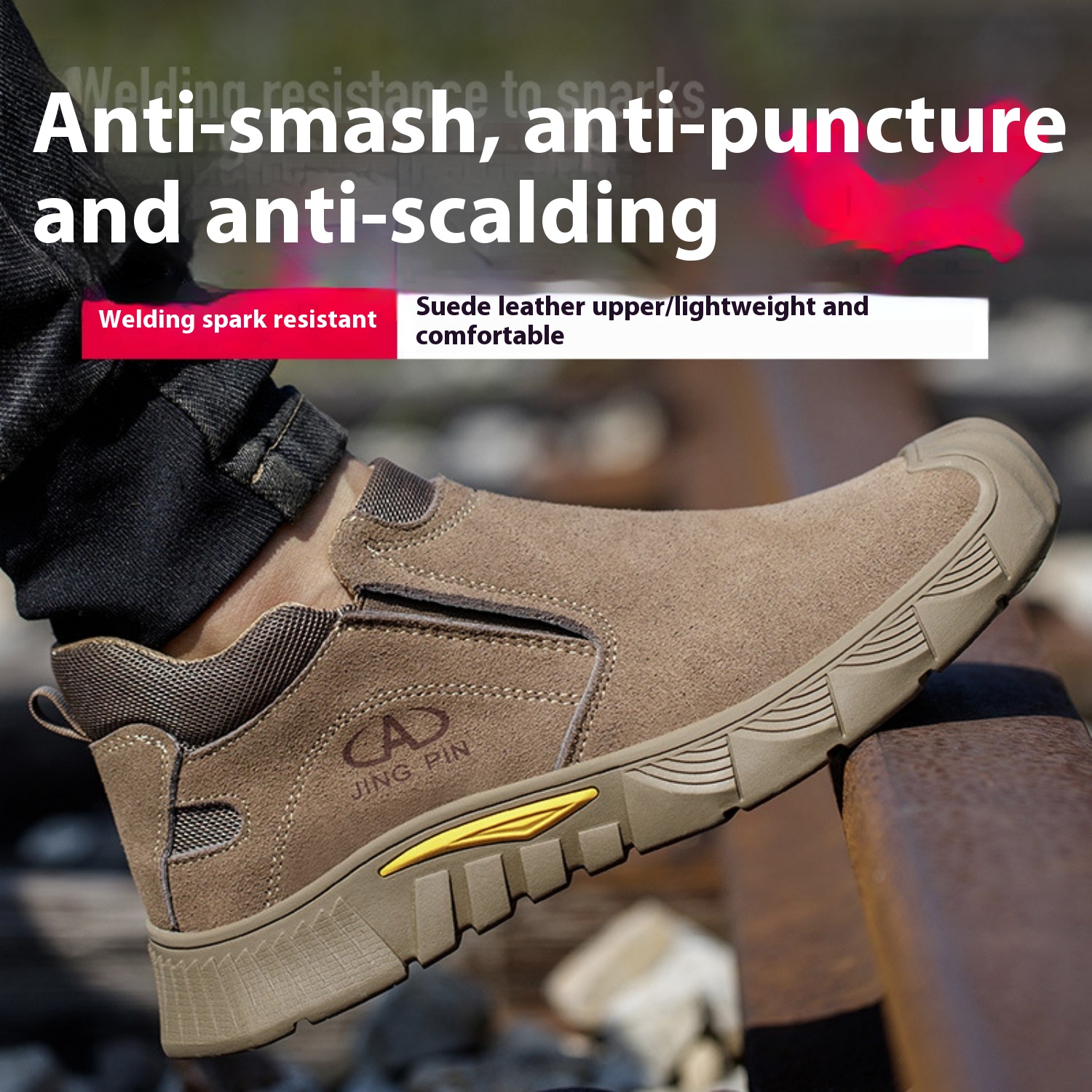 Men's Protective Shoes With Puncture Resistance foto 2