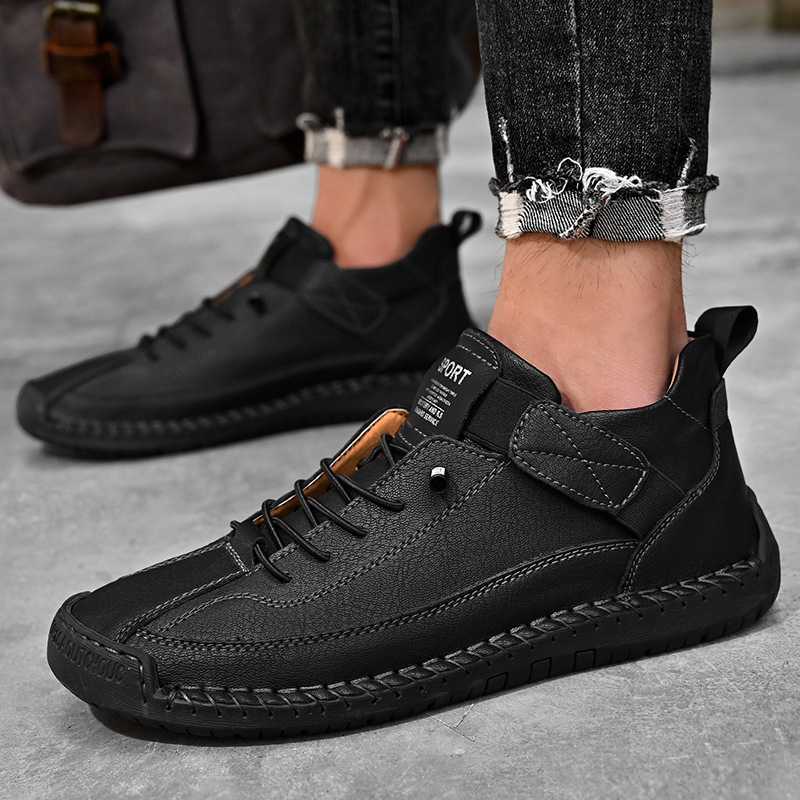 Men's Mid Top Martin Boots Outdoor Casual Shoes foto 3