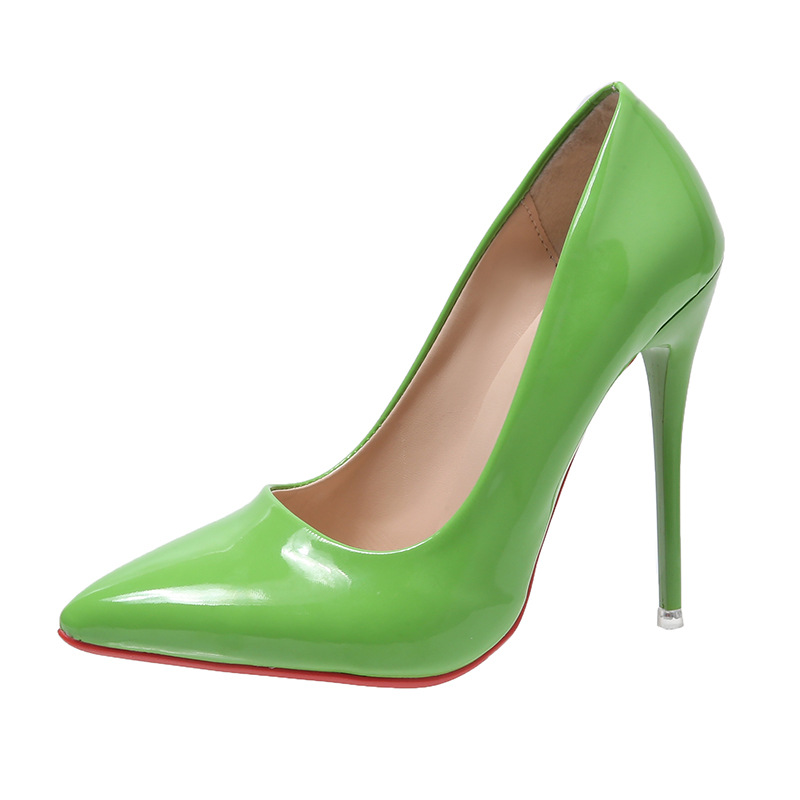 Plus Size Women's Shoes High Heels Sexy Stiletto Heel Fruit Color foto 5