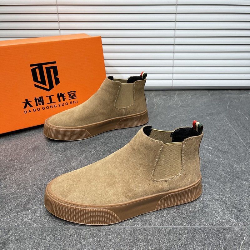 Men's Casual Winter Velvet Warm Cotton Shoes foto 4
