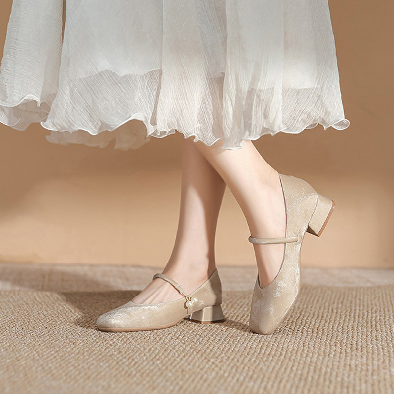 New Chinese-style Traditional Mary Jane Shoes For Women foto 3