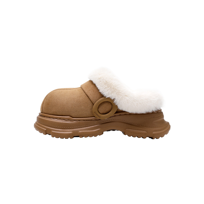 Autumn And Winter Interior Home Non-slip Can Be Worn Outside Fashion Fur Hyoma Women foto 5