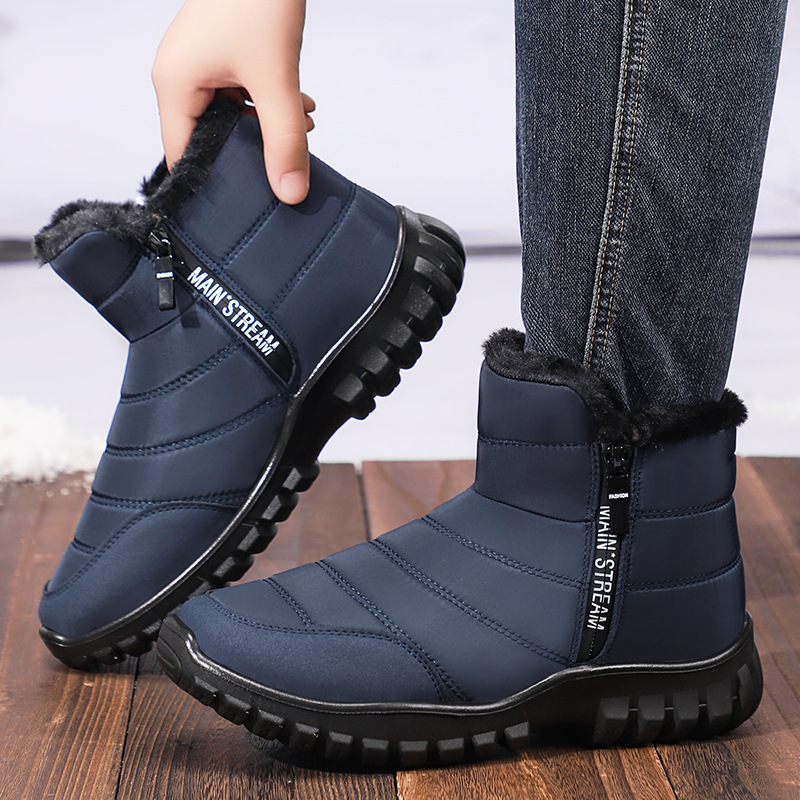 Men's Fleece-lined Thick Snow Boots foto 4