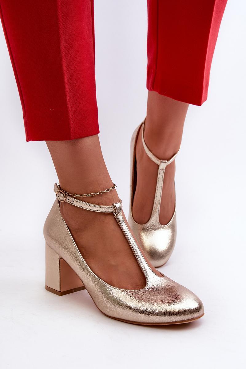 Pumps met dikke hak Step in style foto 3