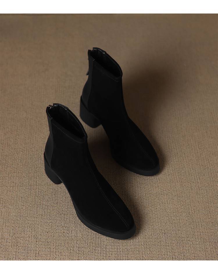 Fashion Personality Suede Booties Women foto 3