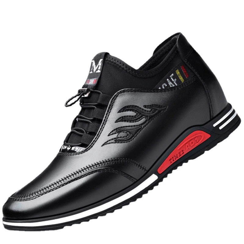Men's High-top Sneaker Leather Comfortable foto 2