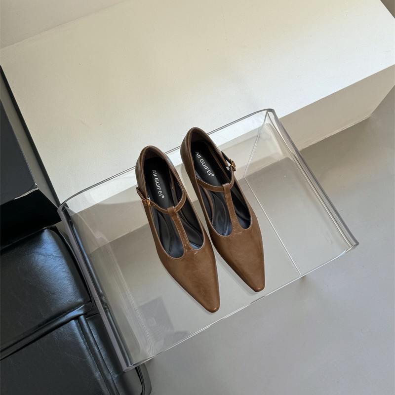 Spring New Casual Versatile Work Mary Jane Shoes foto 4