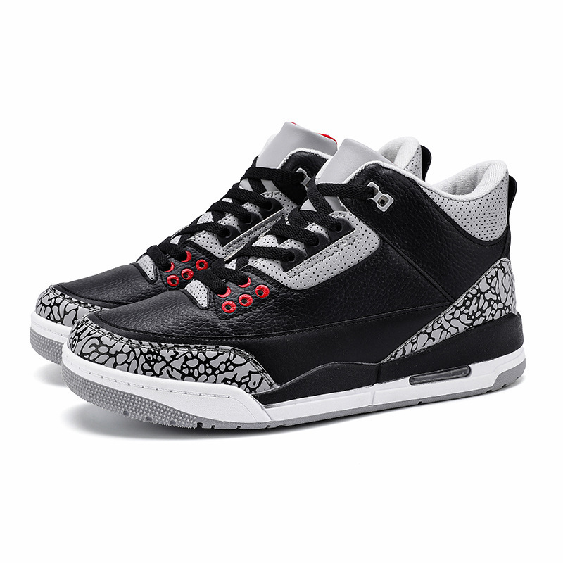 Korean High-top Basketball Shoes Lightweight Breathable Combat Training Shoes foto 2