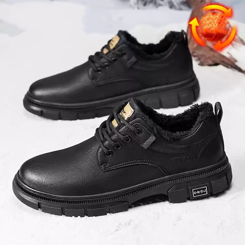 New Spring And Autumn Business Casual Leather Shoes Men foto 3