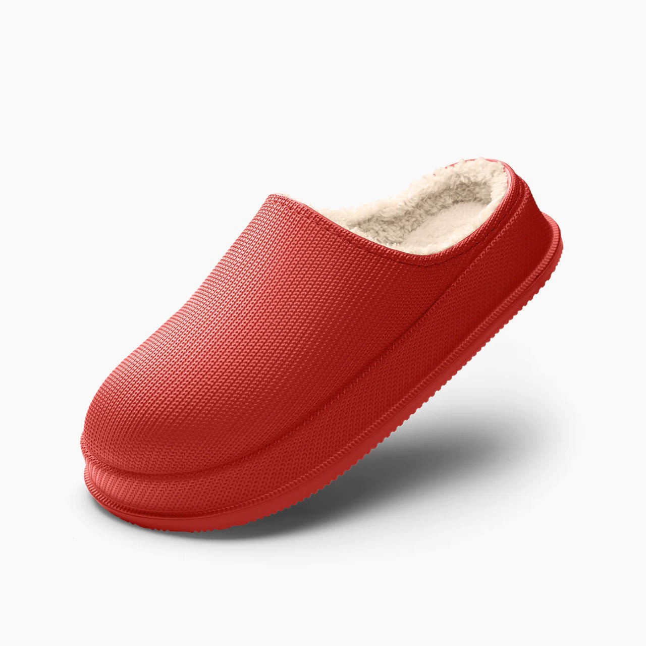Large Size Men's And Women's Waterproof Non-slip Warm Cotton Slippers foto 4
