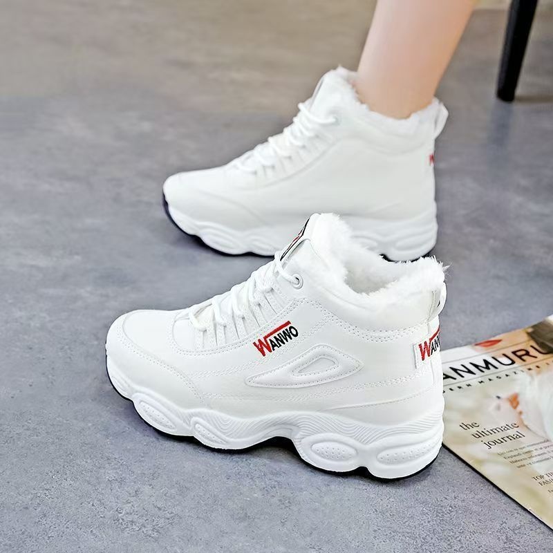 Womens Casual Versatile Height-increasing Warm Snow Boots foto 5