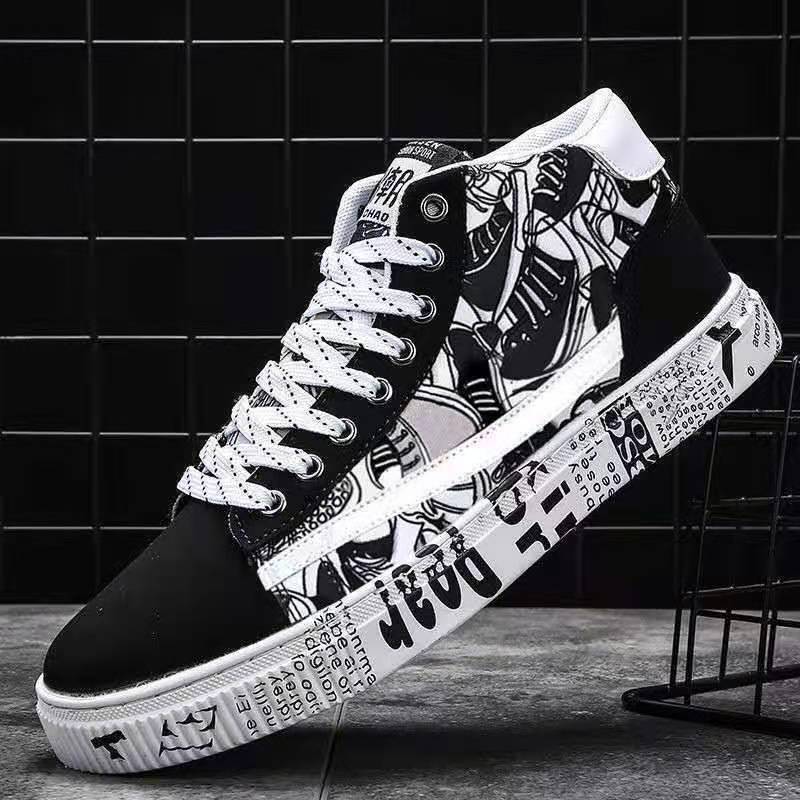 Korean Fashion Men's Cloth Shoes foto 2