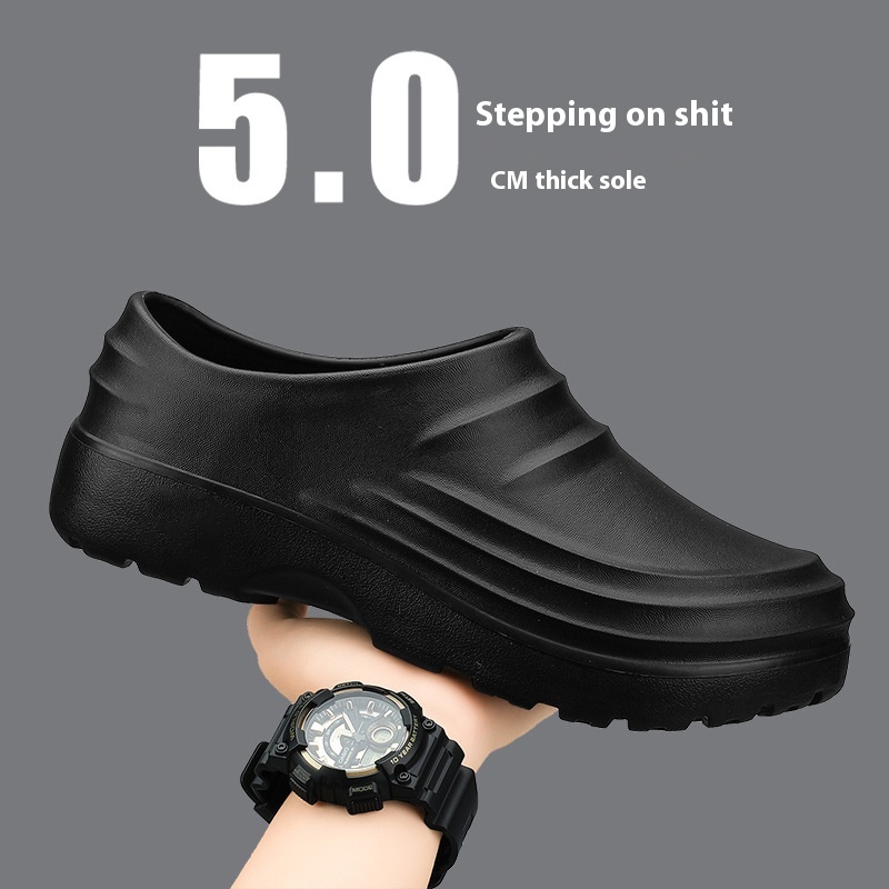 Waterproof Non-slip New All-inclusive Work Lightweight Platform Shoes foto 5