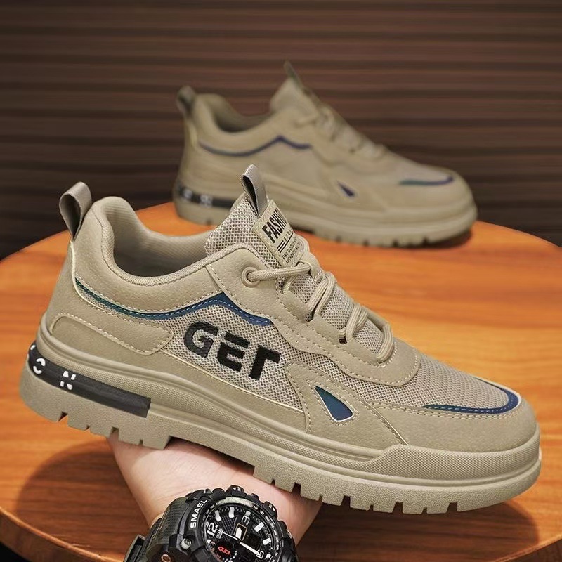 Soft Bottom Men's New Breathable Labor Protection Shoes foto 5