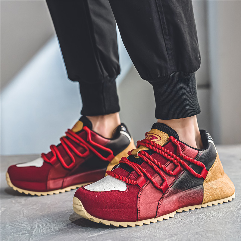Autumn And Winter New Men's Bag Bottom Dad Shoes foto 2