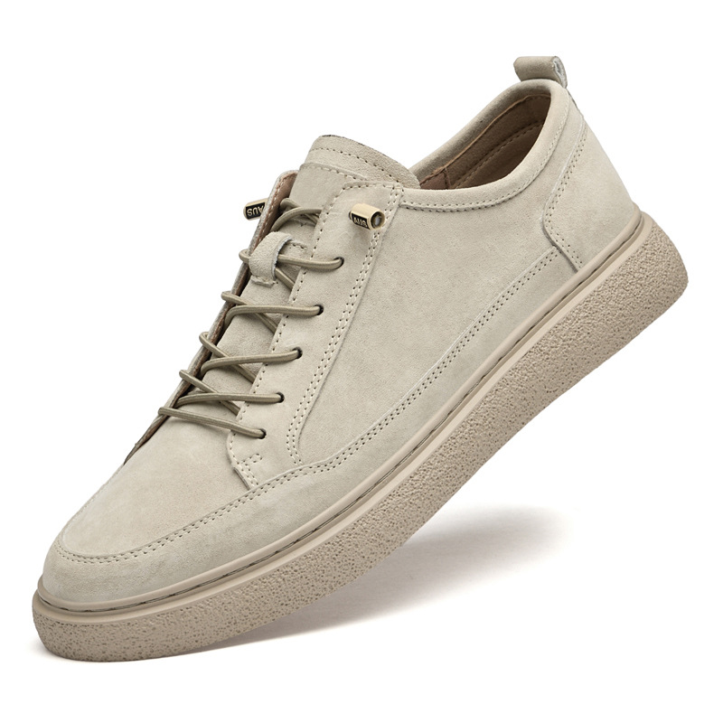 Fashion Sneakers For Men, Genuine Soft Leather Casual Leather Shoes foto 3