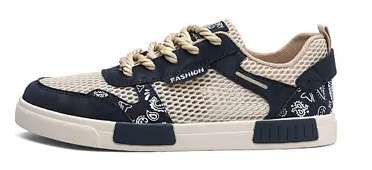 Men's Fashion Personality Mesh Surface Breathable Shoes foto 3