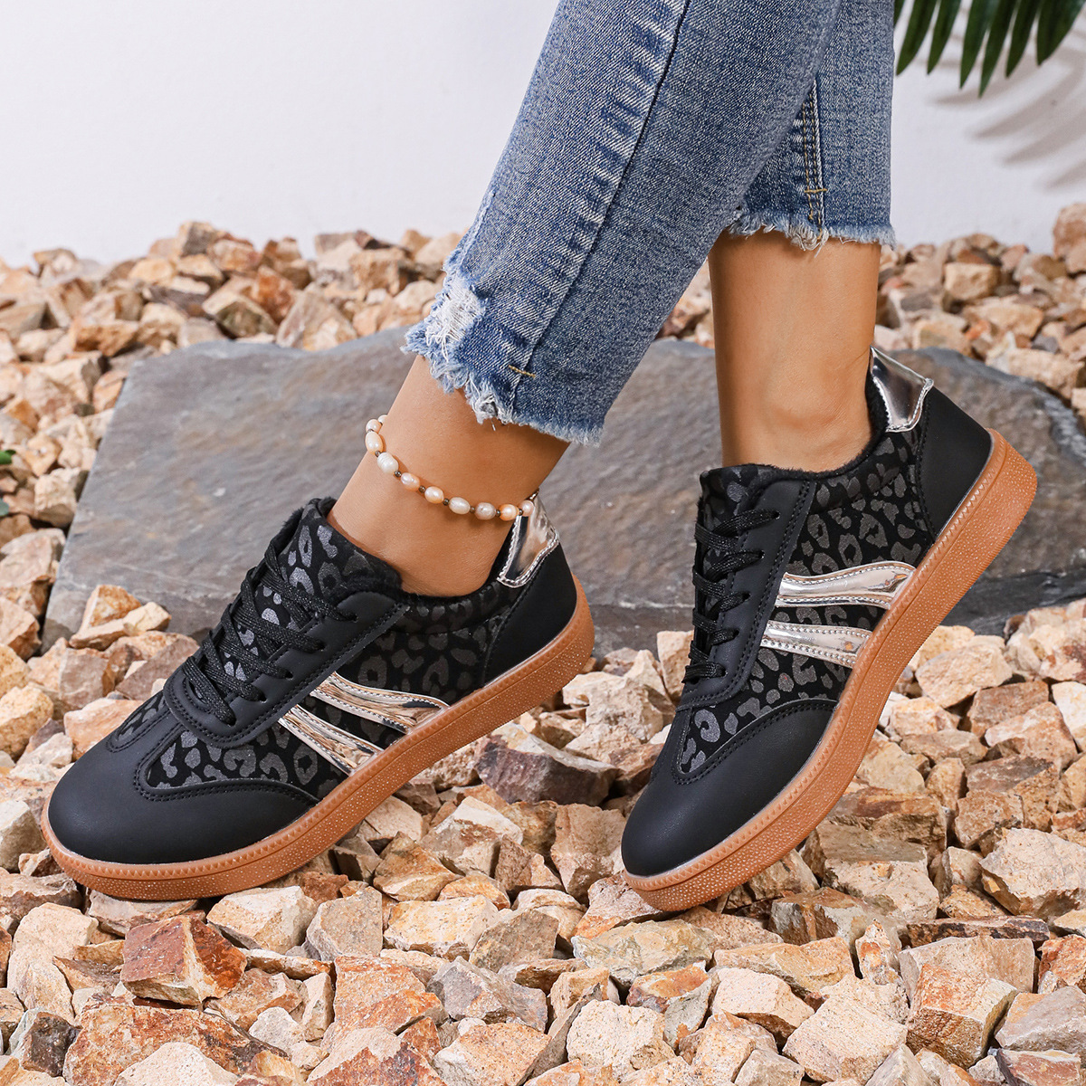 Casual All-match Travel Running Breathable Cloth Lightweight Exercise Women's Shoes foto 3