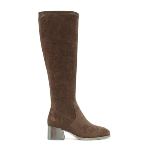 Women's Solid Color Fashion Frosted Long Martin Suede Boots foto 4