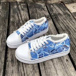 Plus Size Casual Flat Canvas Shoes foto 5