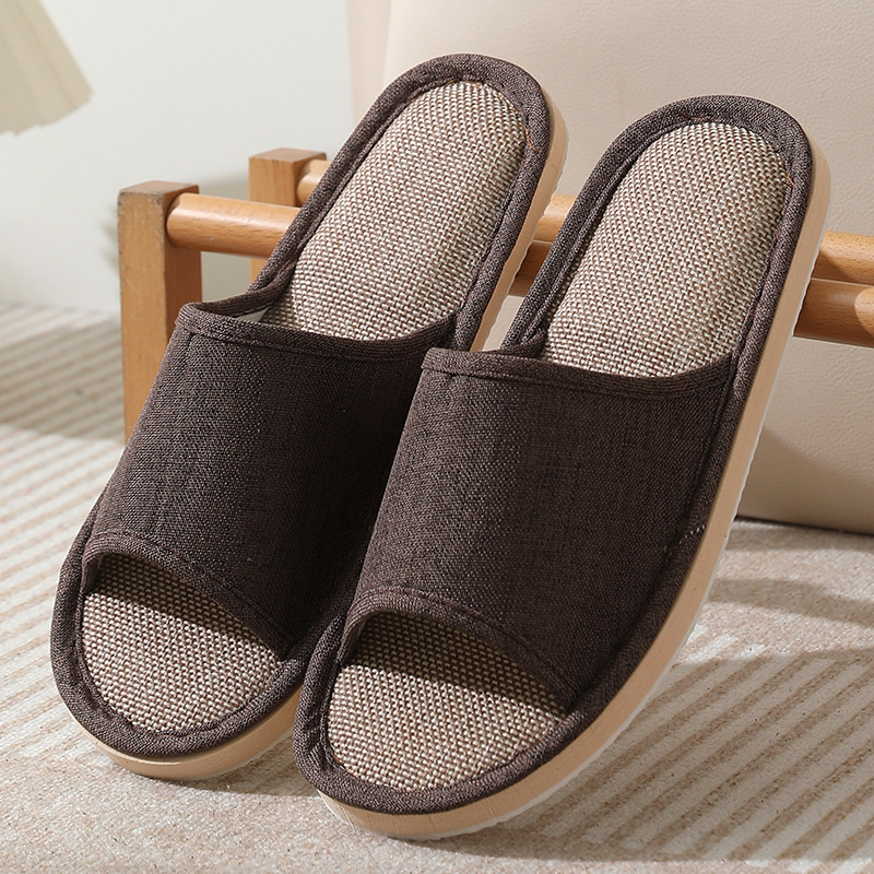 Women's Cotton And Linen Slippers foto 2