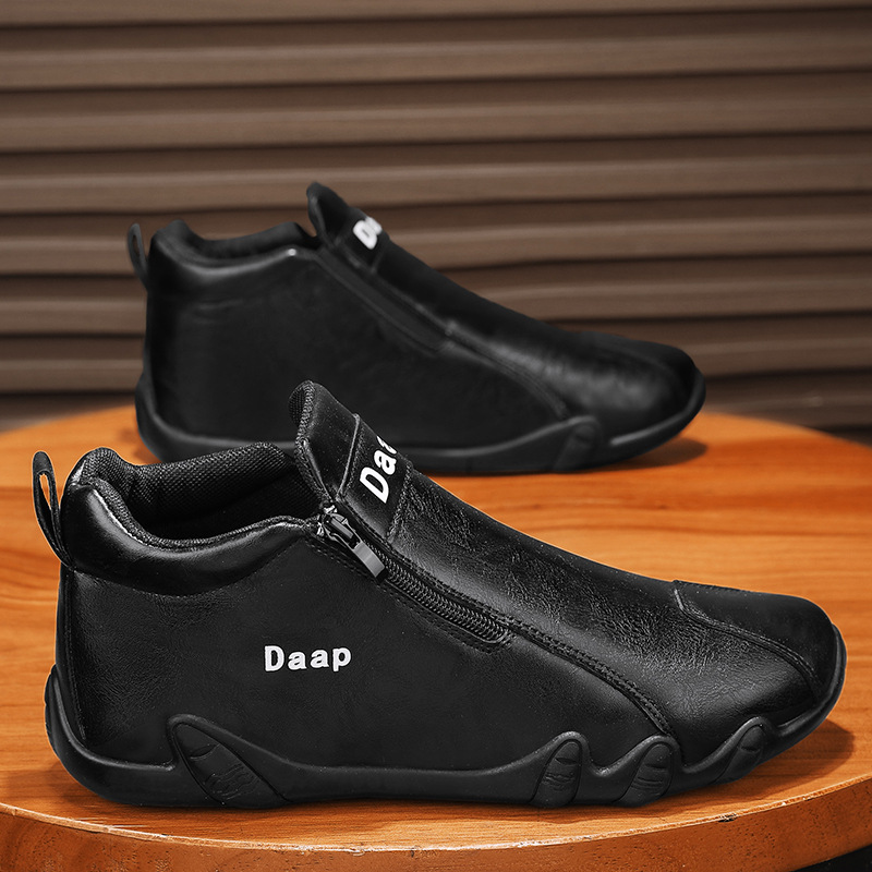 Men's High-top Casual Workwear Trendy All-matching Outdoor Climbing Boots foto 3