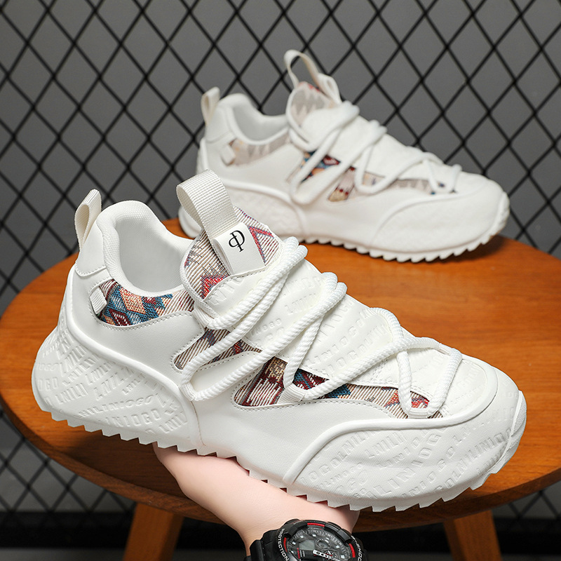 Hong Kong Style Men's Sports Casual Shoes All-matching foto 2