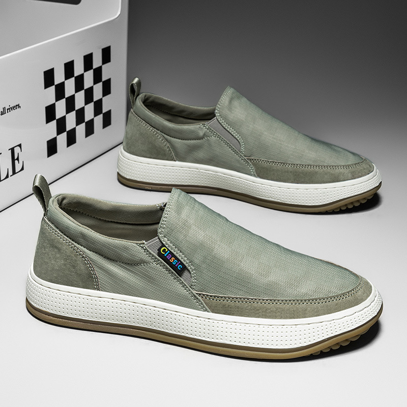 Low-top Soft-soled Canvas Shoes Middle-aged And Elderly Shoes foto 2