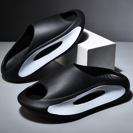 Men's Thick Soled Anti Slip And Minimalist Versatile Slippers foto 2