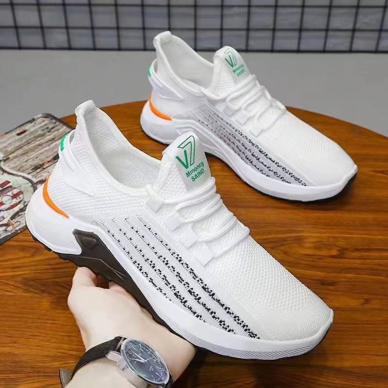 Men's Breathable Mesh Woven Casual Shoes foto 3