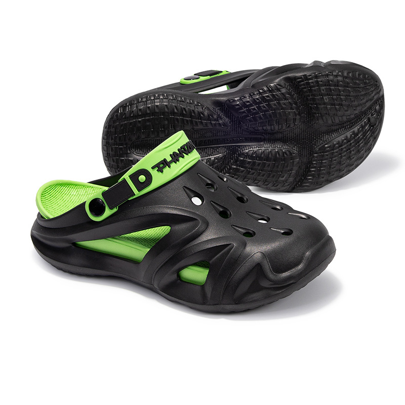 Men's Trendy Non-slip Wear-resistant Soft Bottom Toe Box For Outdoors Thick Bottom Beach Slippers foto 4