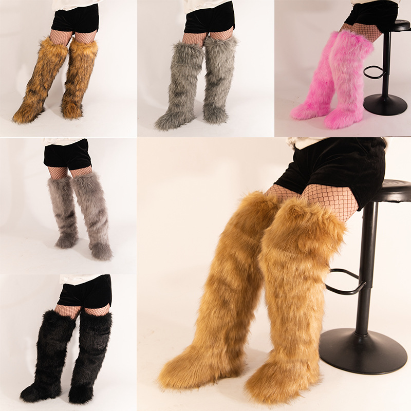 72cm Thigh-high Boots For Fall And Winter foto 2
