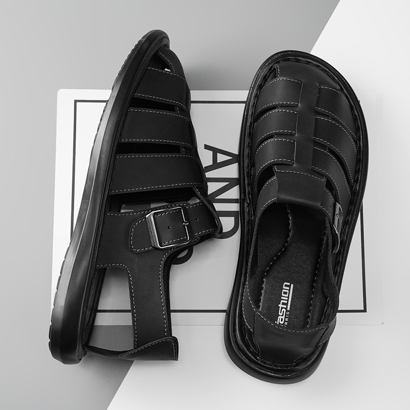 Mens Casual Hand-woven Fashionable Sandals