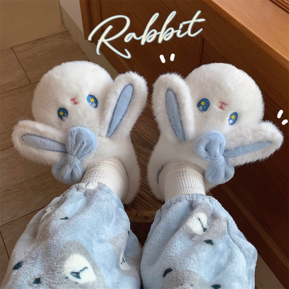 Autumn And Winter Home Indoor Confinement Toe Box Soft Bottom Slippers