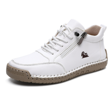 Womens Hand-Stitched Soft-Soled Casual Flat Shoes For FallWinter foto 4
