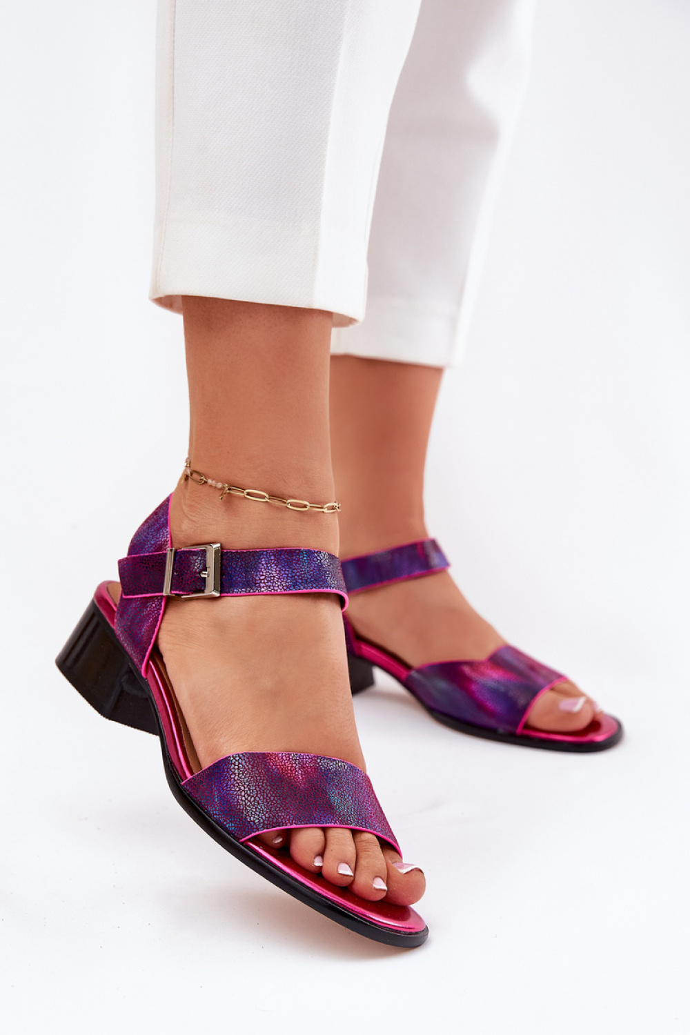 Sandalen op hak Step in style