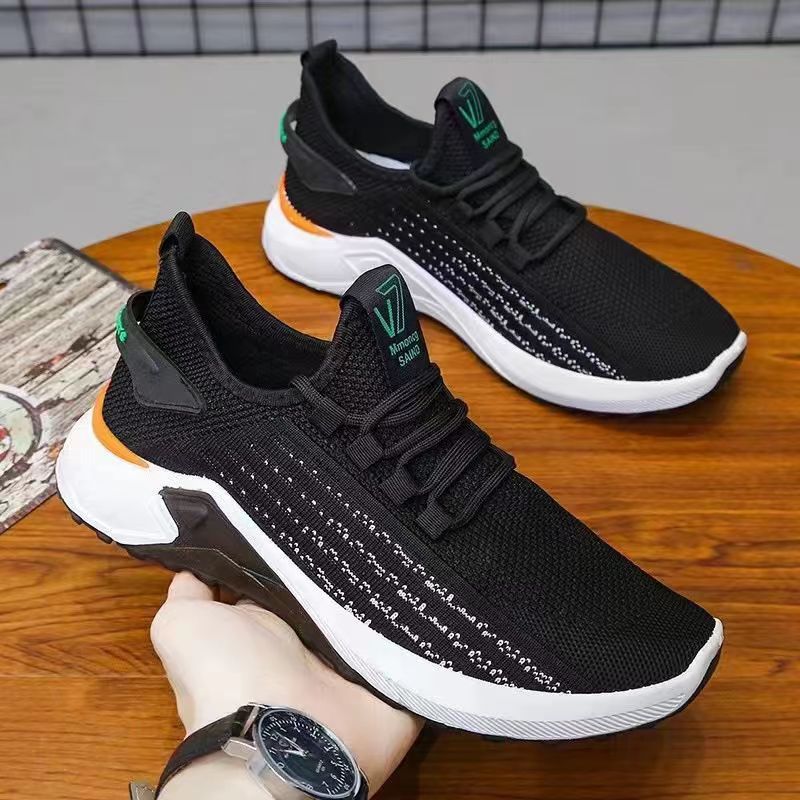 Men's Breathable Mesh Woven Casual Shoes foto 5