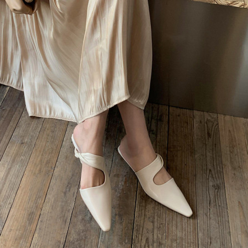 High-heeled Sandals Outerwear Light Luxury Summer New Arrival Handmade Vintage Style foto 4