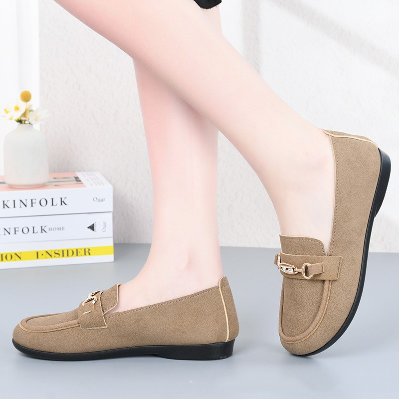 Solid Color Casual Shoes Soft Sole Work foto 2