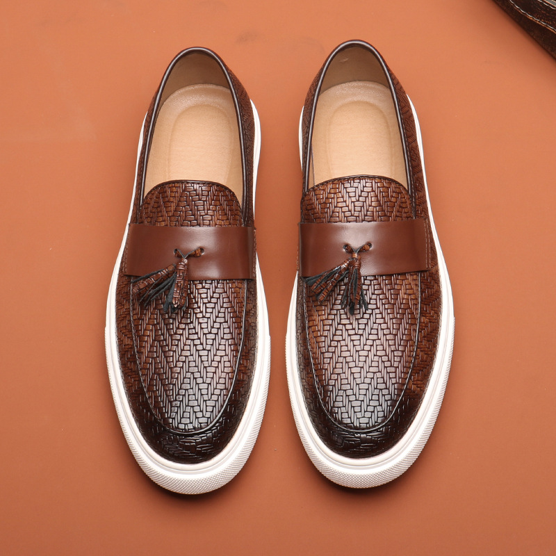 Men's Casual Shoes Versatile Pattern Gommino foto 2