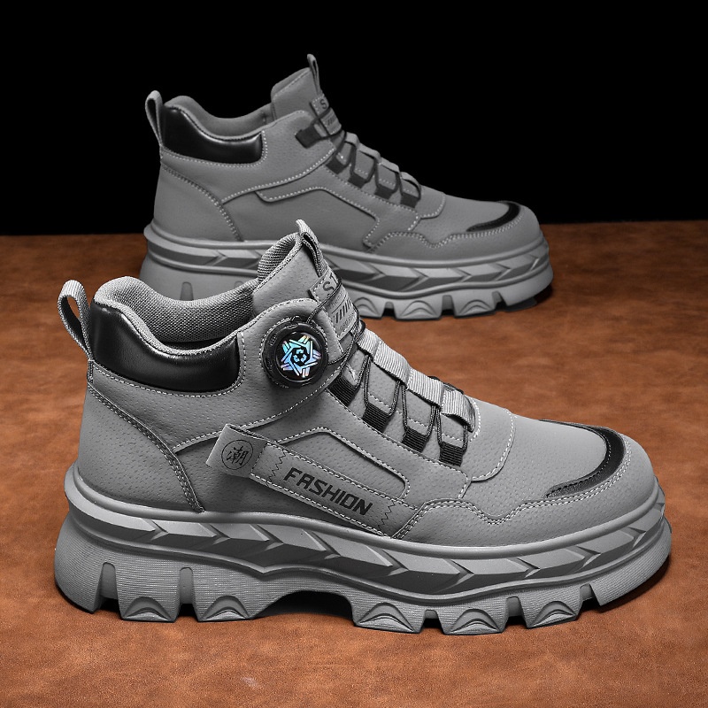 Men's Martin Boots High-top Casual Shoes foto 4