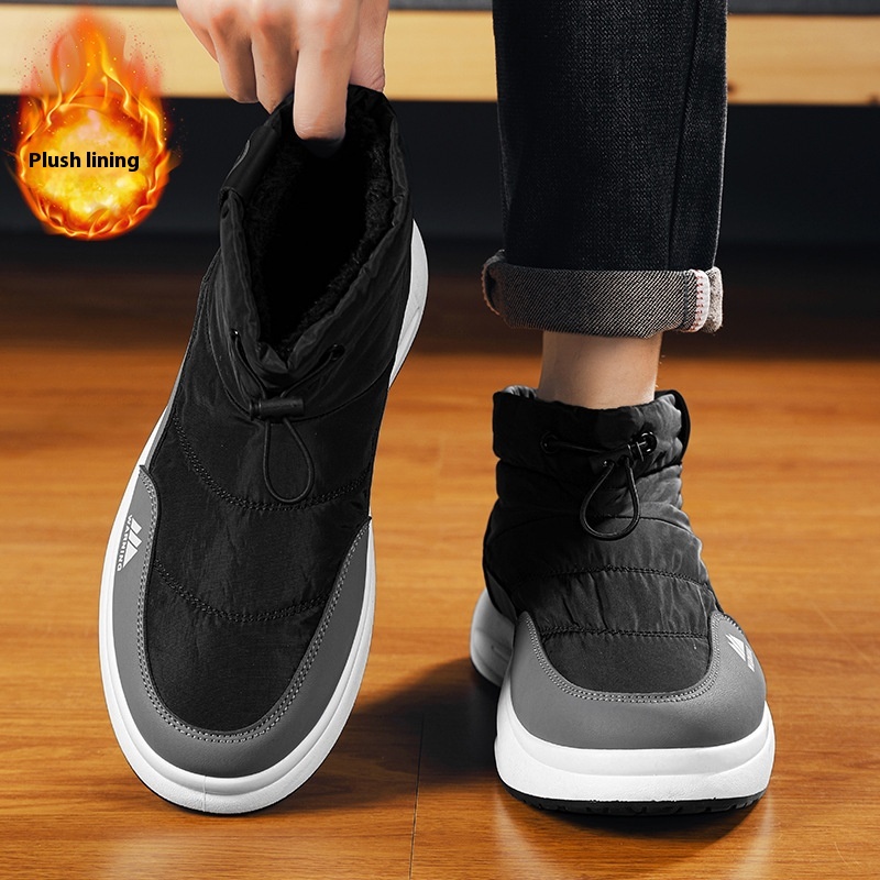 Fleece-lined Warm Northeast China Cotton Shoes foto 4