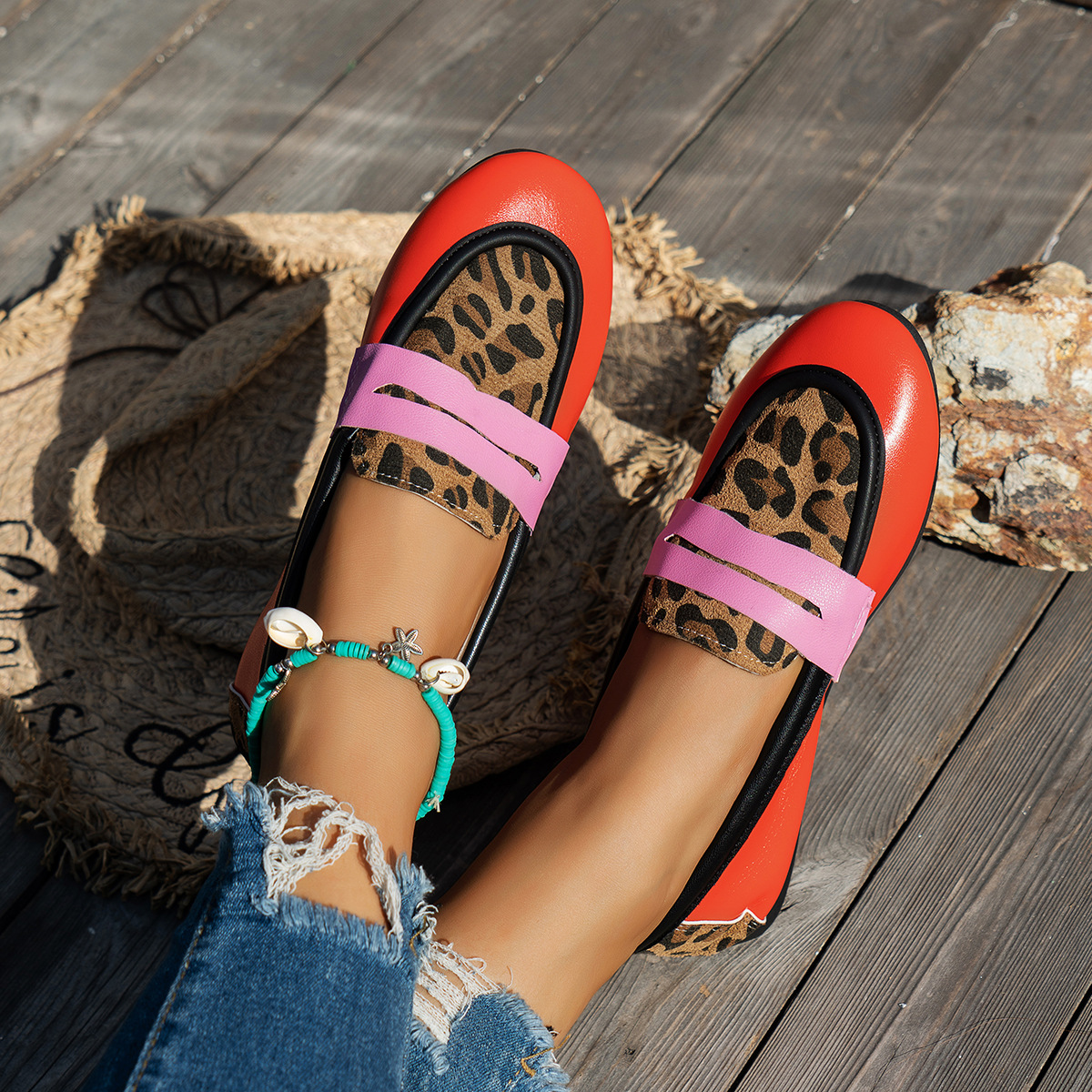 Flat Casual Loafer Shoes Women's Fashion foto 4