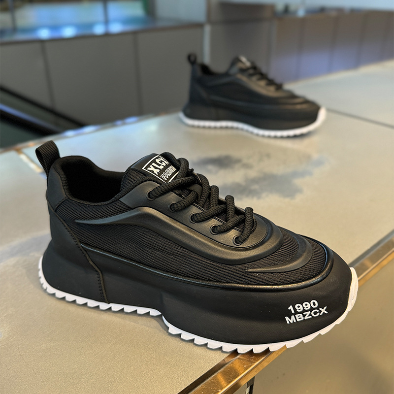 Spring And Summer Argan Running Sneaker Teenagers High-grade Fashion Brand Thick Bottom Increased foto 3