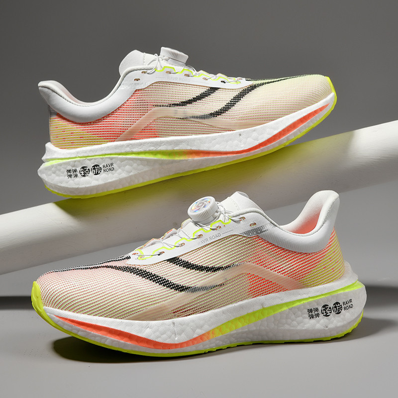 Rotating Button Popcorn Carbon Plate Racing Shoes foto 5