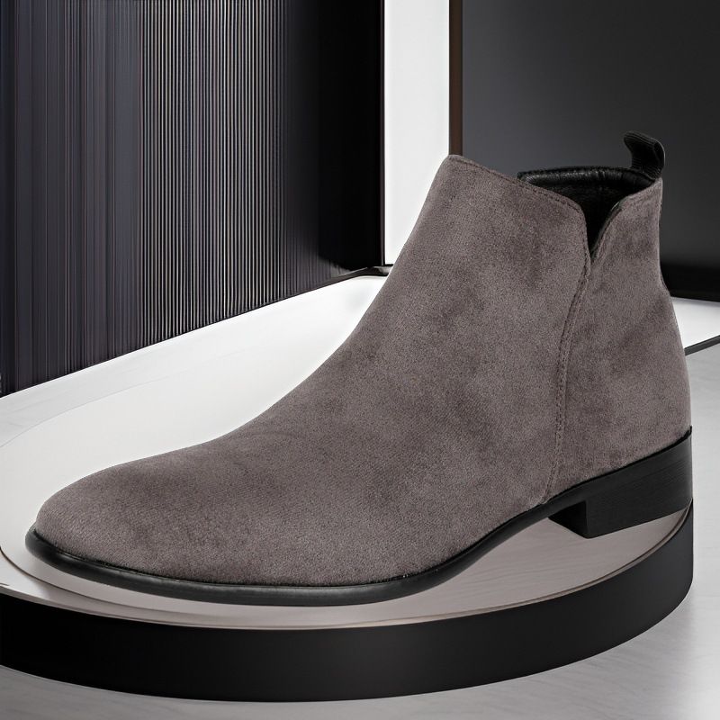 Fashion European And American Style Men's Short Boots foto 3